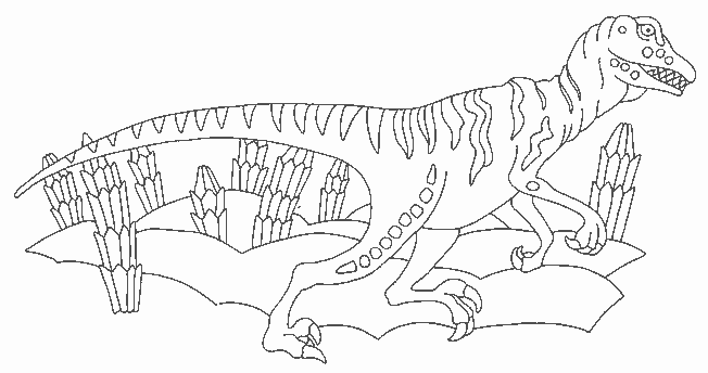 Dinozaury kolorowanki